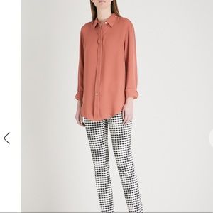 Theory Essential silk shirt